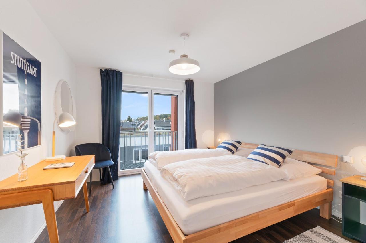 Design-Apartment - Kueche - Dachterrasse - Zentral Leinfelden-Echterdingen Exteriör bild